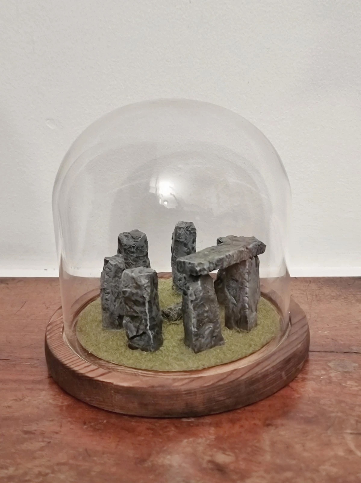 Miniature Stonehenge diorama by Little World Workshop